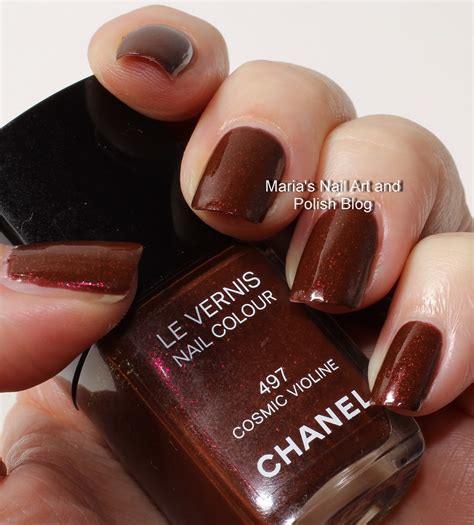 cosmic violine chanel nail polish|High.